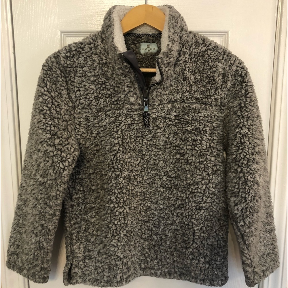 Boys half zip pull over/sweater